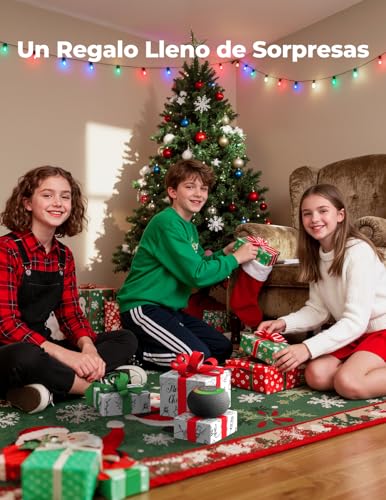 UOHHBOE Altavoz Bluetooth 5.4 Perfecto Regalo IPX7 Altavoz Ducha 20W con Ventosa Estable Impermeable Portátil Inalámbrico 24H Luces RGB Llamadas Mano Libre TWS TF Card para Baño Piscina