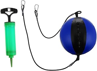 Toddmomy 1 Conjunto De Bola De Reação De Boxe Bolsa De Boxe Bola De Treinamento De Boxe Bolsa De Couro Pu Vent Bola Velocidades Bola De Boxe Equipamento De Boxe Brinquedo Doméstico Saco De