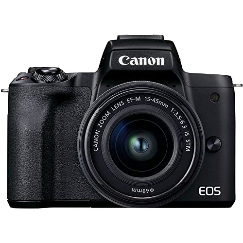Image of Canon M50 Mark II 15-45mm f3.5-6.3 is STM Digital Zoom Camera (Black)