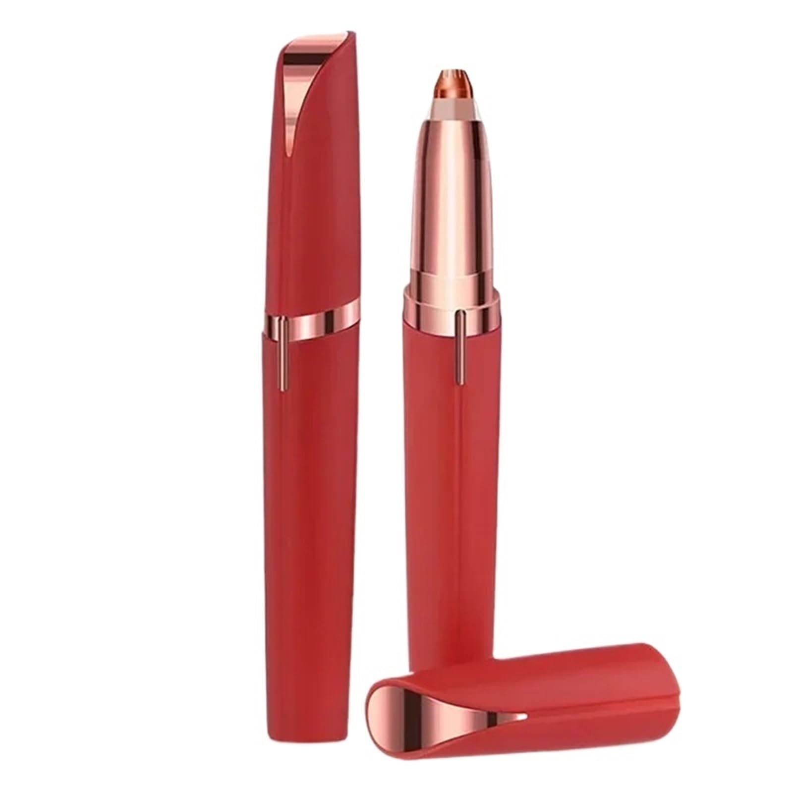 Elektrischer Augenbrauen-Trimmer, USB-Ladegerät, Sicherheits-Haarentfernung, Augenbrauen-Epilierer, Shaper, Rasierer, schmerzfreier Rasierer, Gesichtshaarentferner (Champagner)