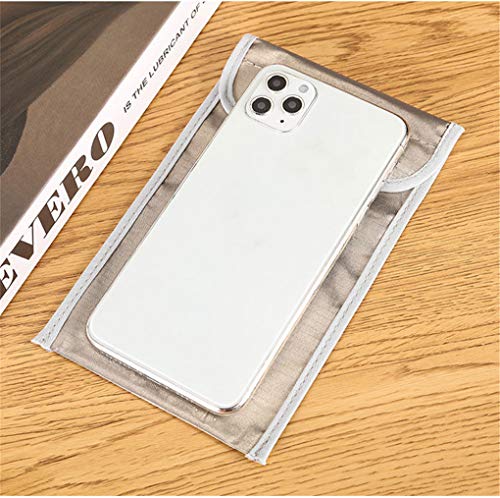 Egclj Security Pouch Faraday Bag Anti-Radiation Cell Phone Sleeve Signal Block Pouch Shield Emf 5G Protection Rf Gps Rfid Privacy Case Covers Smartphone Electronic Devices Anti-Tracking Wallet thumb #3