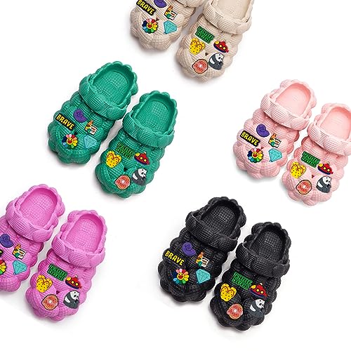 Unisex Bubble Slides Sandals for Kids Golf Ball Slides Bubble Clogs Garden Shoes Girls Boys Comfy Anti-Slip for Shower Beach Bath Indoor and Outdoor2