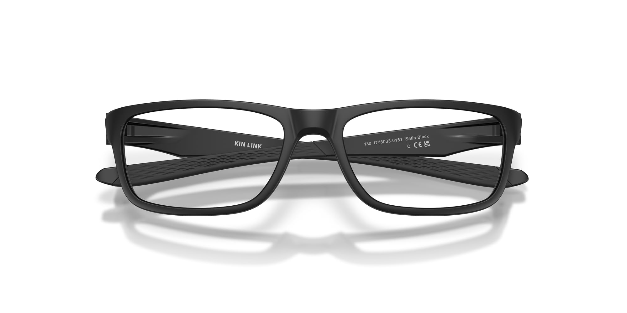 Oakley Oy8033 Kin Link prostokątne ramki na okulary na receptę