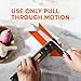 5 Precision Adjust Knife Sharpener- 3-Stage Premium Kitchen Knife Sharpener to Repair, Restore & Polish Blades by Sharp Pebble