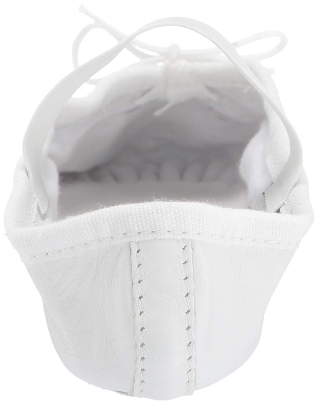 Leo Girls Ballet Russe Dance Shoe, White, 11 Little Kid