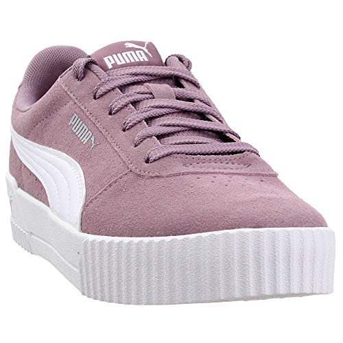 Image of Puma Carina 2.0 Synthetic Leather Lace Up Women's Sneakers