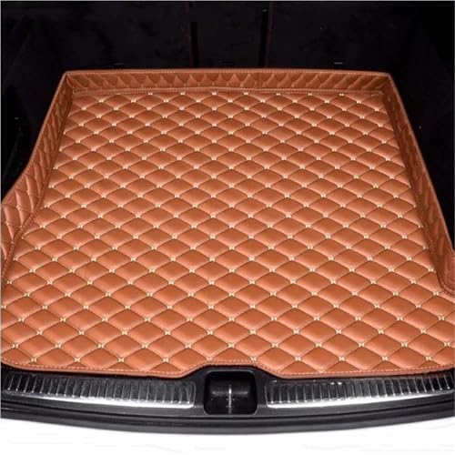 Tapis de coffre haut de gamme pour Toyota Prado 2014-2016 finition marron élégante