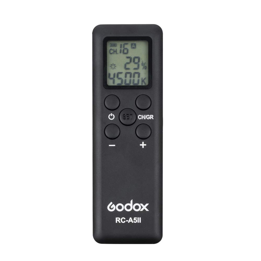 GODOX RC-A5II Remote Control for LED Lights, Black