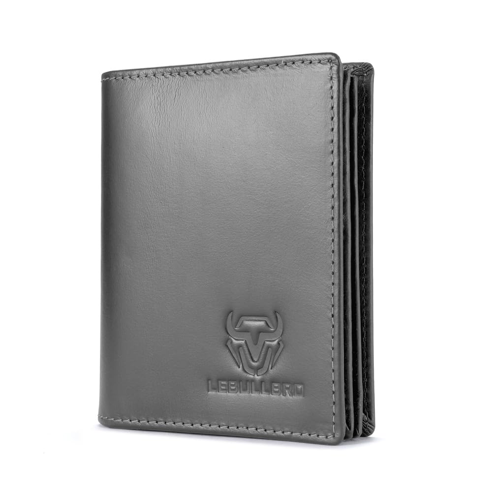 Leather Wallet for Mens Bifold Wallets RFID Blocking Wallets Large Capacity