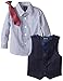 Nautica Dressy Vest Set, Khaki, 12 Months