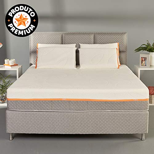 Colchão Solteiro Látex Premium Antialérgico Para Todos Biótipos Zipflex 88cm