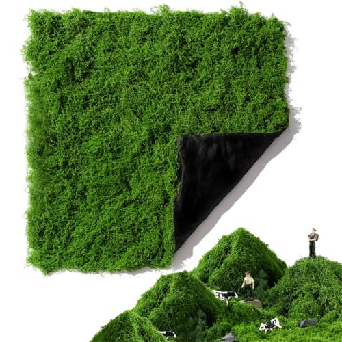 Alfombra de césped artificial para paisajismo en miniatura y proyectos de hogar 2