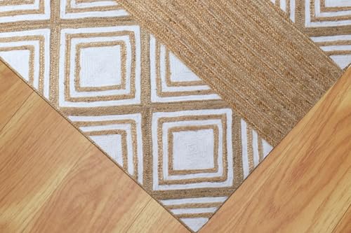 Tapis kilim en jute tissé main, la solution anti-usure pour salon