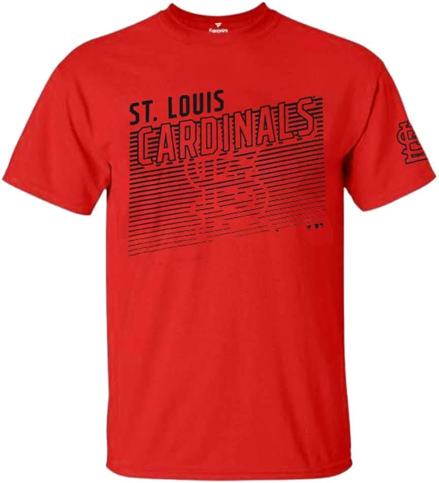 Fanatics Mens MLB St Louis Cardinals Emerge Logo Tee T-Shirt S/S Baseball