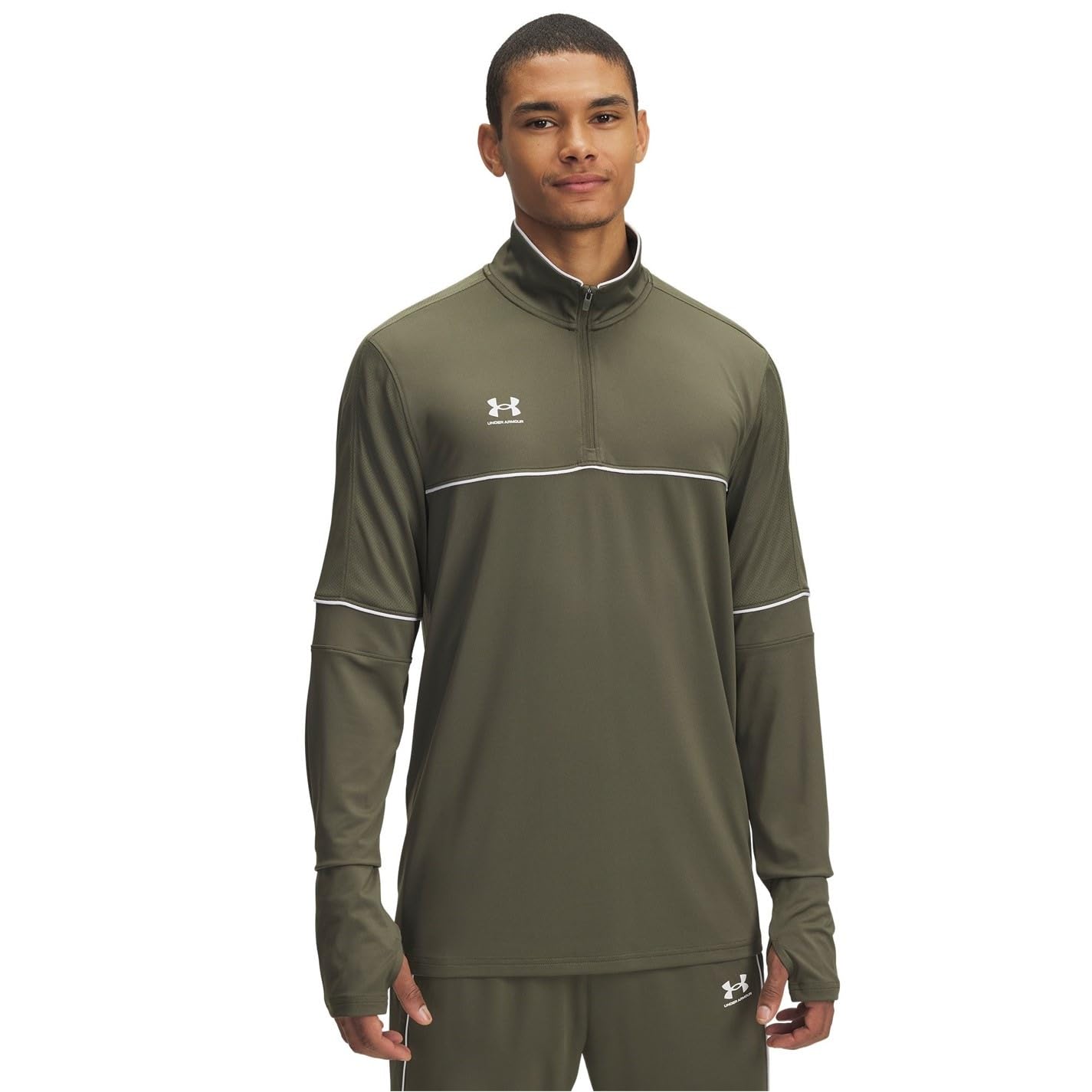 Under Armour Men's Challenger Tracksuit Top Green Medium