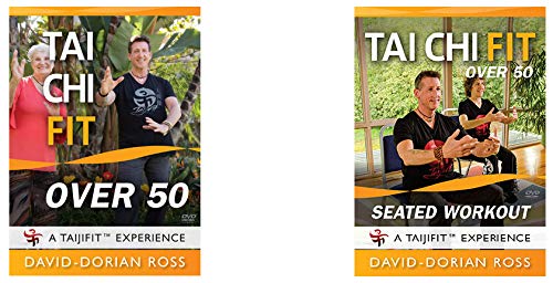 Tai Chi Fit OVER 50 (David-Dorian Ross 2 DVD Set) Standing and Seated Tai Chi for Beginners **BESTSELLER**