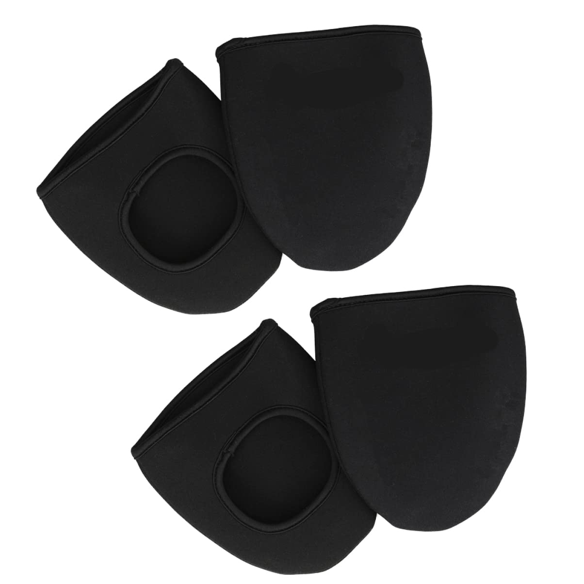 BESPORTBLE Lot De 3 Couvre-Chaussures De Cyclisme en Néoprène Coupe-Vent Et Chauds pour Léquitation en Extérieur 2 Paires X 3