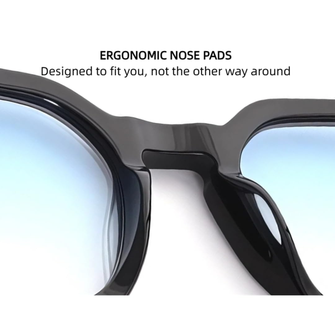 Okulary przeciwsłoneczne Retro Acetate UV400, modne, idealne na wakacje i na co dzień
