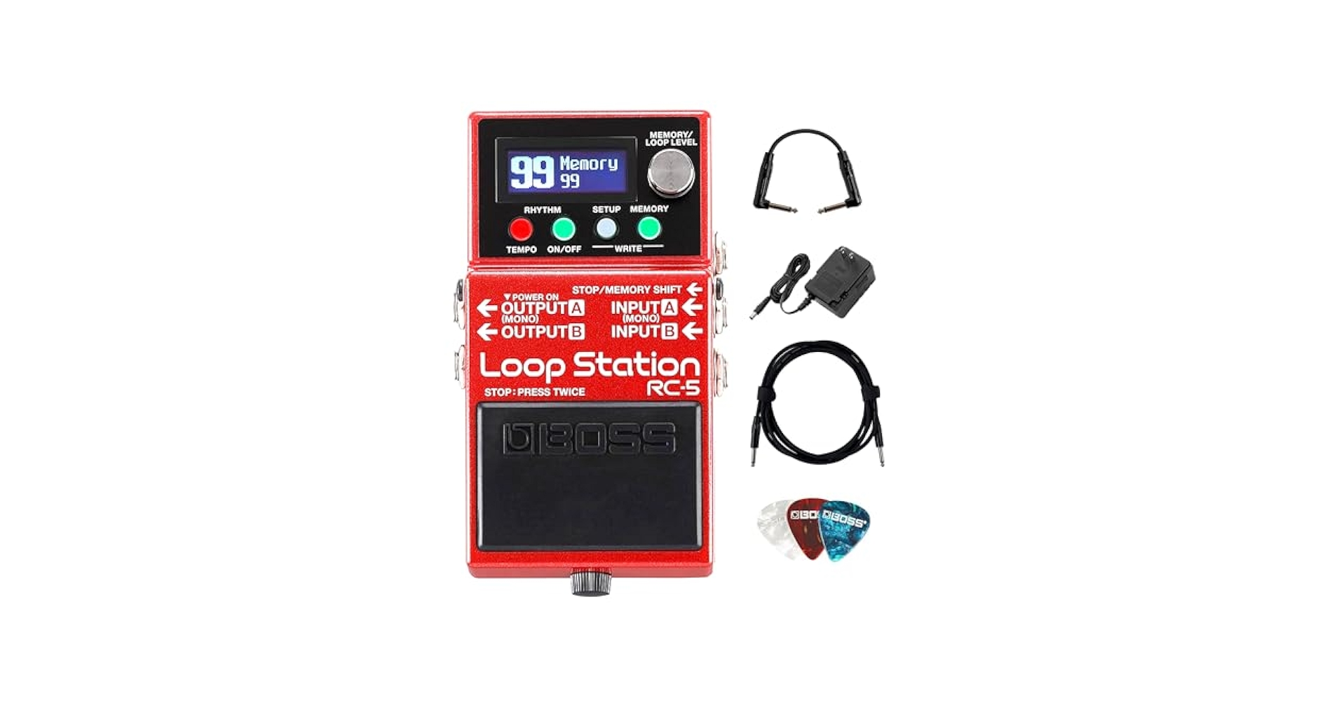 ギター BOSS RC-5 LOOP STATION Amazon.com: Boss RC-5 Loop Station Looper Pedal : Musical