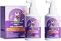 Petry Oral Spray, New Upgrade Pet Teeth Cleaning Spray for Dogs & Cats, Natural Pets Dental Care Bad Breath Treatment, Pet Breath Freshener Spray Care Cleaner (2Pcs)