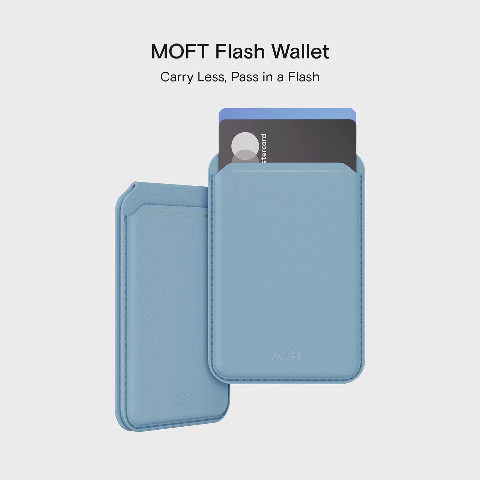 MOFT MagSafe Wallet Magnetic Card Holder, Adjustable Wallet Stand with Open ID Window - Image 2