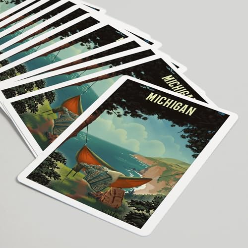 Baraja de 52 cartas tamaño póker Hammock on Beach miniatura 5