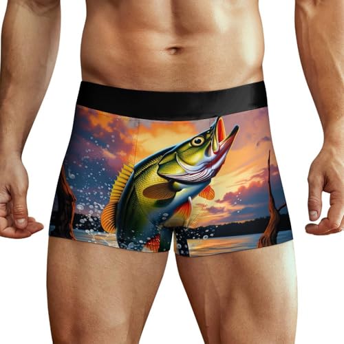 Men's Bikini Briefs Athletic Swimwear Boxer Bikini Bottoms