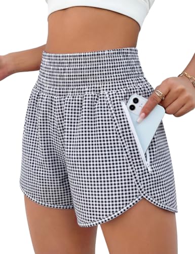 Image of BMJL 2.5 inch Athletic Shorts for Women Comfy High Waisted Short with Pocket