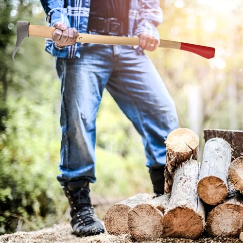 image for Pickaroon Logging Tool - 31.2” Log Grabber with Hickory Wood Handle 