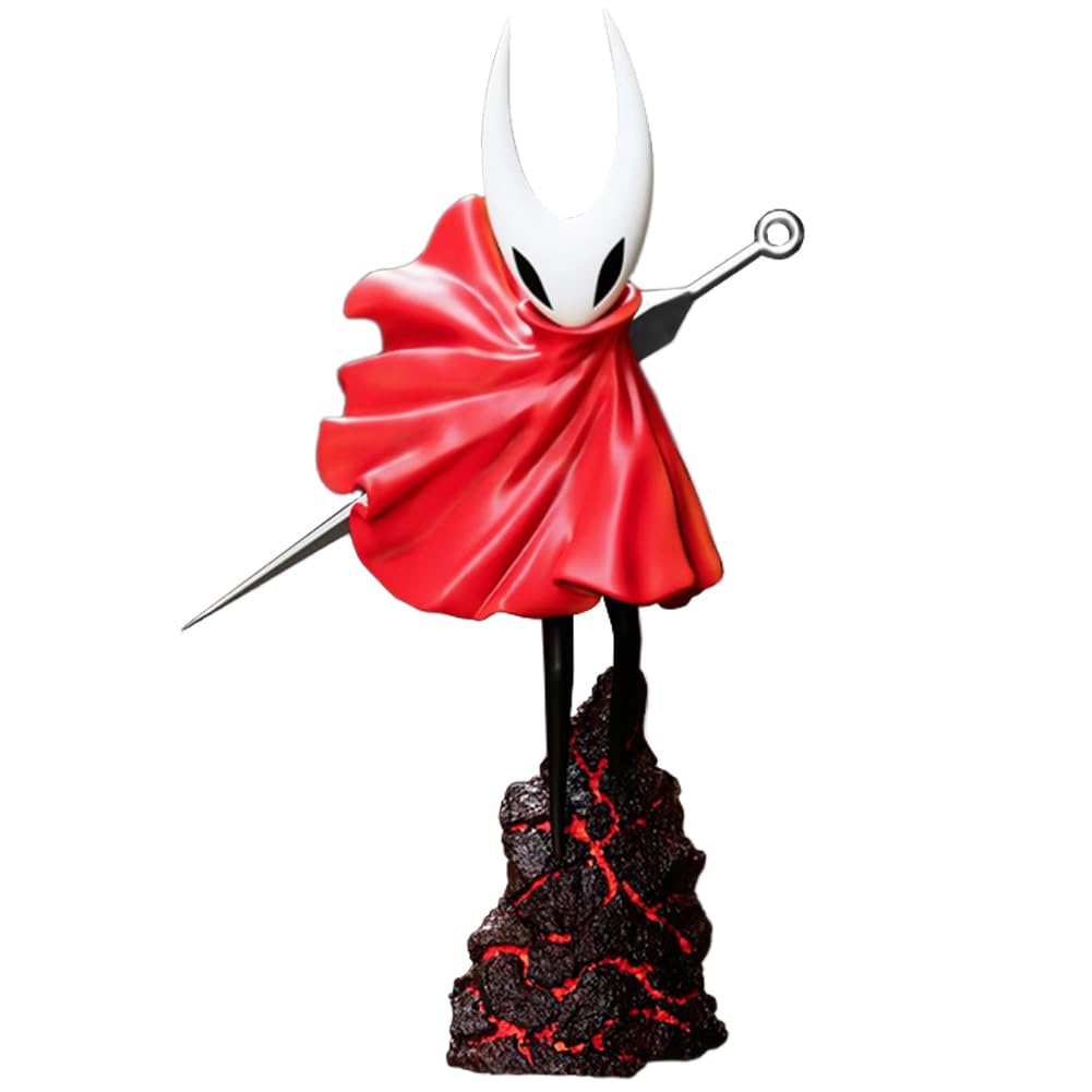 Gooyeh Hornet-can Action Figure Anime Game Hollow Silksong Figure Hold Needle Hornet-can Statue Home Decoration Collection 18cm