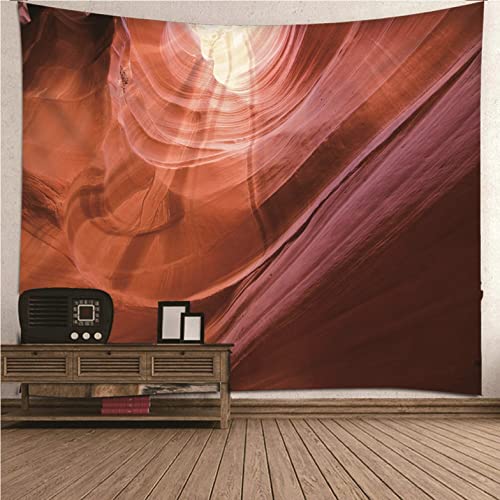 Tapiz egipcio de pared Isdreem 200x150 papel 3D duna decoración textil marrón de naturaleza
