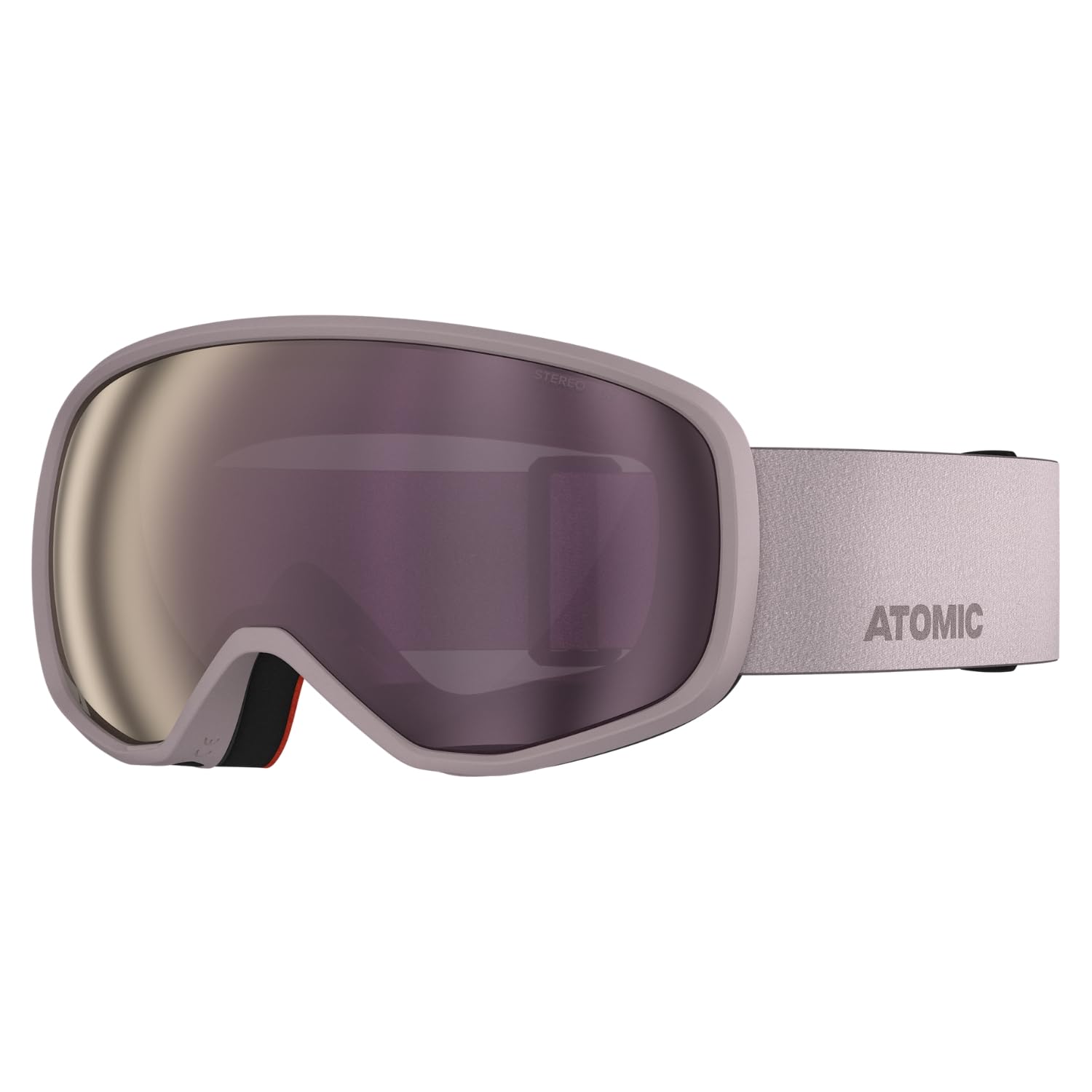 ATOMIC REVENT STEREO HD Skibrille I Ski- & Snowboardbrille mit Stereo Scheibentechnologie für klare Sicht I Damen- & Herren-Ski-Brille mit Live Fit Rahmen für individuelle Passform