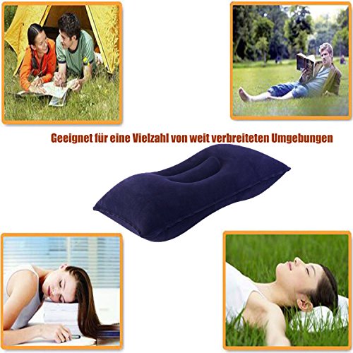 Bermud, set da 2 cuscini gonfiabili da viaggio