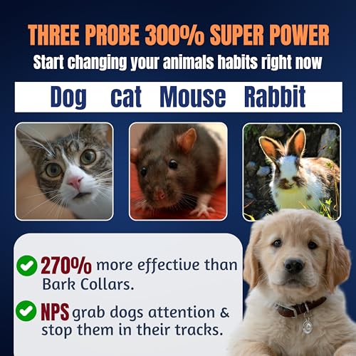 Image of Foodie Puppies Dog Repellent Ultrasonic Device for Stray Dogs (Bark Deterrent Device) | Anti-Barking, Rechargeable with 50ft Range, 2000mAh Battery, LED Flashlight, Training Device with USB Cable