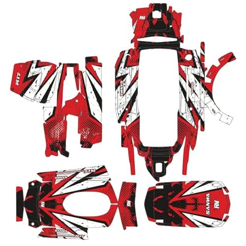 Amazon.com: SANWA M17 TRANSMITTER RADIO CONTROL CUSTOM VINYL DECAL ...
