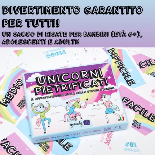 Unicorni Pietrificati: l'esilarante Gioco