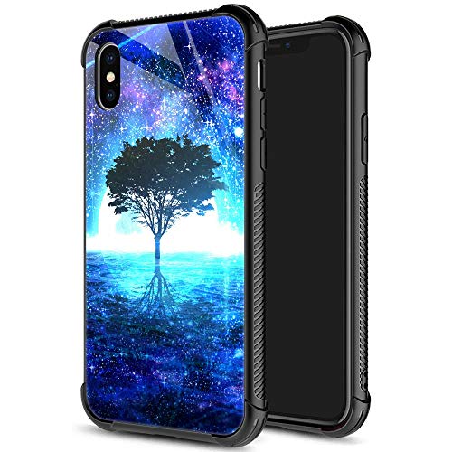 Coque rigide iPhone XR protection intégrale contre les chutes verre trempé résistant