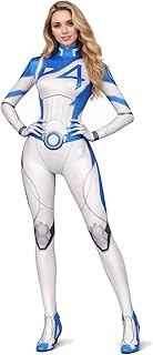 Woman Cosplay Costume Jumpsuit Blue One-Piece Adult for Halloween Party Outfits