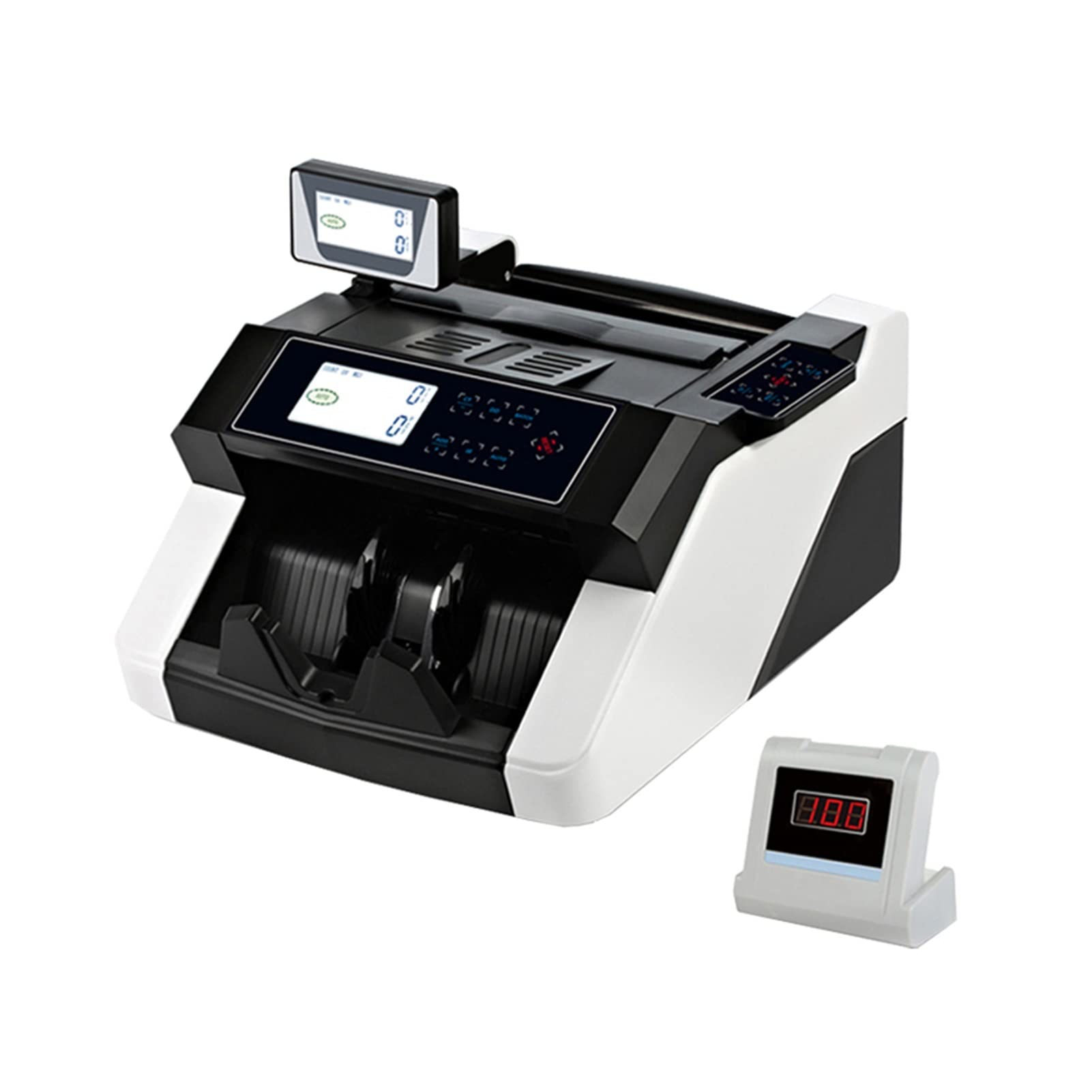 Bgaza Won Money Counter Machine Uv/Mg/Mt/Dd Detecting Bill Cash Counting Machine With Led Display Currency Banknote Counter Hs-108(Won)