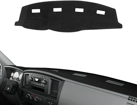 Dashboard Cover Mat Custom Interior Accessories Dash Covers Reduces Glare Eliminates Cracking for Dodge Ram 1500 2500 3500 2006 2007 2008