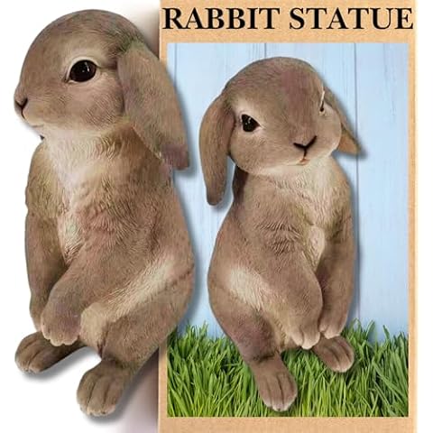 G&H Weather Resistant Rabbit Garden Statue Cover