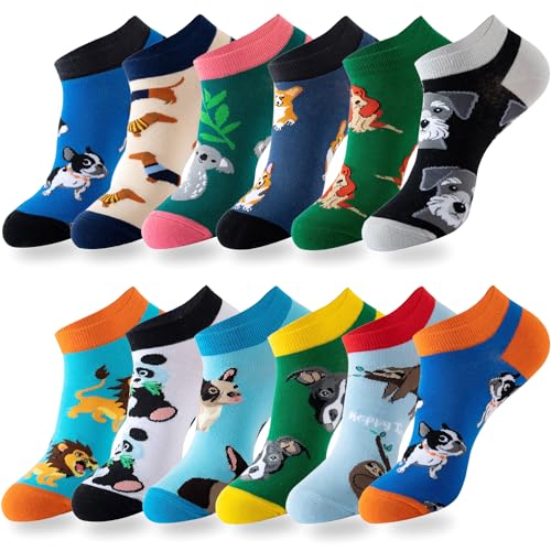 Calcetines divertidos de fantasía ideales para regalar un detalle original de algodón multicolor