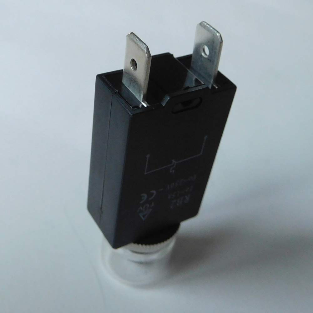Interrupteur Thermique RB2 250V/10A - Protection Moteur - Réinitialisation Manuelle - Lot De 2
