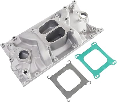 2716 52007 Dual Plane Vortec Intake Manifold for SBC V8