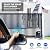 TOPENS DKC1100S Solar Sliding Gate Opener Chain Drive Automatic Gate Motor for Heavy Driveway Slide Gates Up to 2600 Pounds, Electric Gate Operator Battery Powered with Solar Panel Remote Control Kit