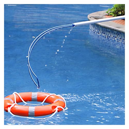 Crochets de sauvetage réglables en aluminium télescopique pour piscine 1m