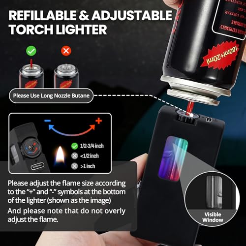 Encendedor recargable de butano Choicedc estilo moderno miniatura 6