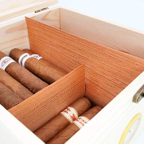 Miniatura 4 de Woho Hojas de cedro español para humidor, chapa de madera de cedro español para dividir o iluminar puros, accesorios de humidor para tarro de tubo y