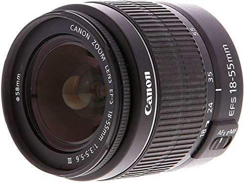 Canon EOS 4000D Digital SLR Camera w/ 18-55MM DC III Lens Kit (Black) with Accessory Bundle, Package Includes: SanDisk 32GB Card + DSLR Bag + 50’’ Tripod+TOPKNOTCH Deals Cloth(International Model)
