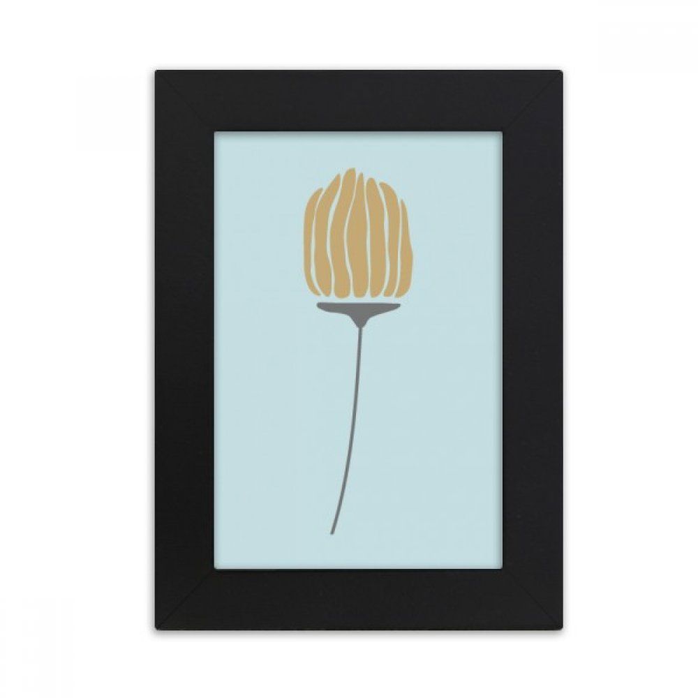 Cadre photo noir motif plantes pour valoriser une photo de bureau sans refaire la déco